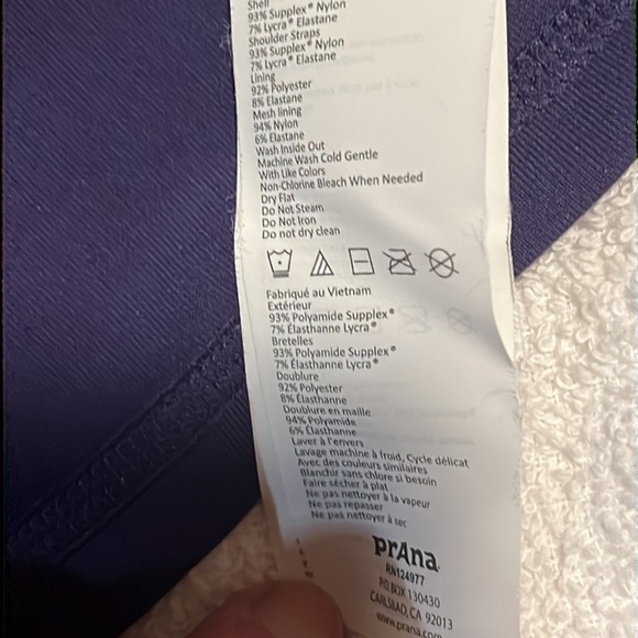 prAna Purple And Turquoise Tank Top Sz Med - Picture 7 of 7